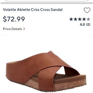 Leather Slide Sandal